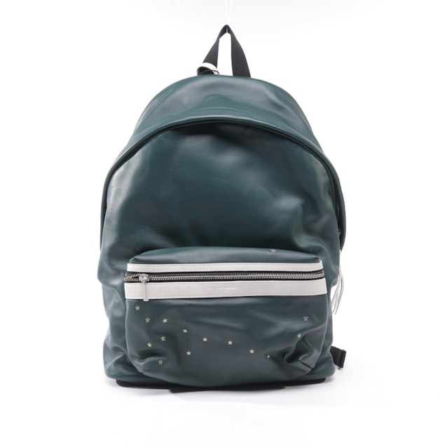 Image 1 of Backpack from Saint Laurent in Darkgreen and White New | Vite EnVogue