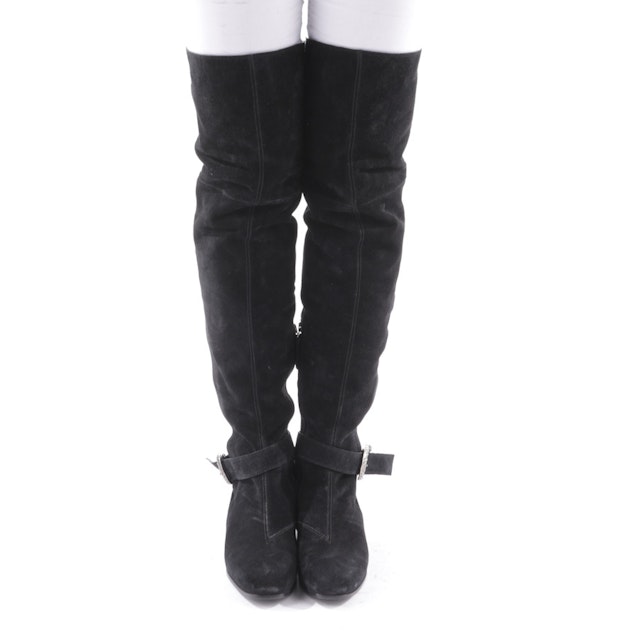 Overknee Boots from Gucci in Black size 36,5 EUR | Vite EnVogue
