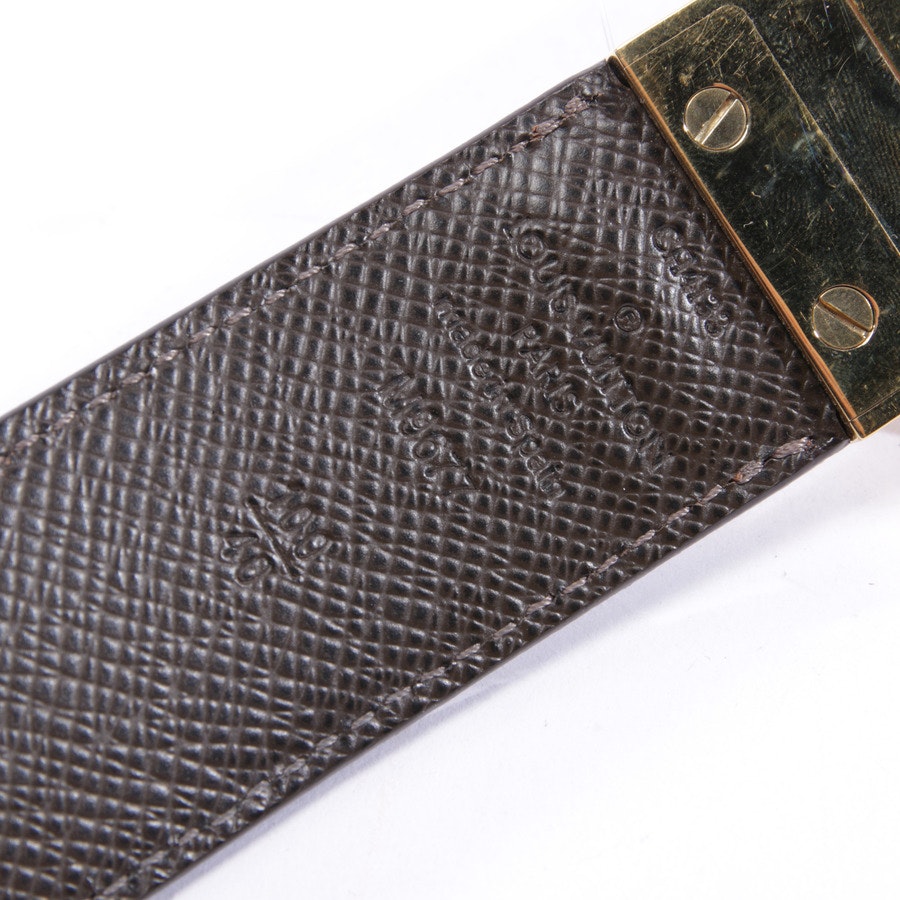 Leather belt Louis Vuitton Brown size 100 cm in Leather - 33313488