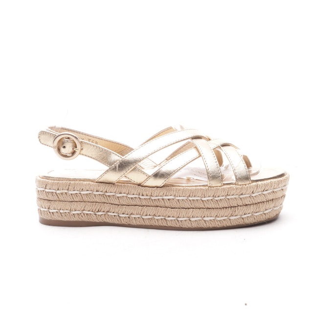 Bild 1 von Sandaletten von Prada in Gold Gr. 36,5 EUR | Vite EnVogue