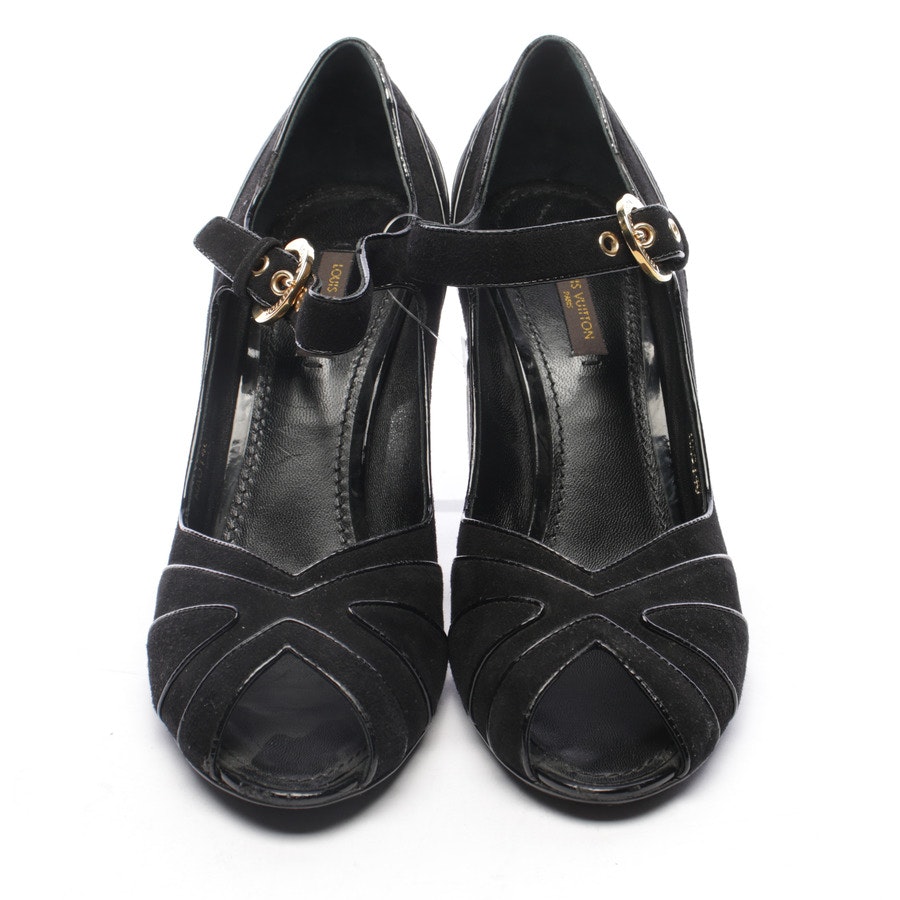 Peeptoes from Louis Vuitton in Black size 39 EUR