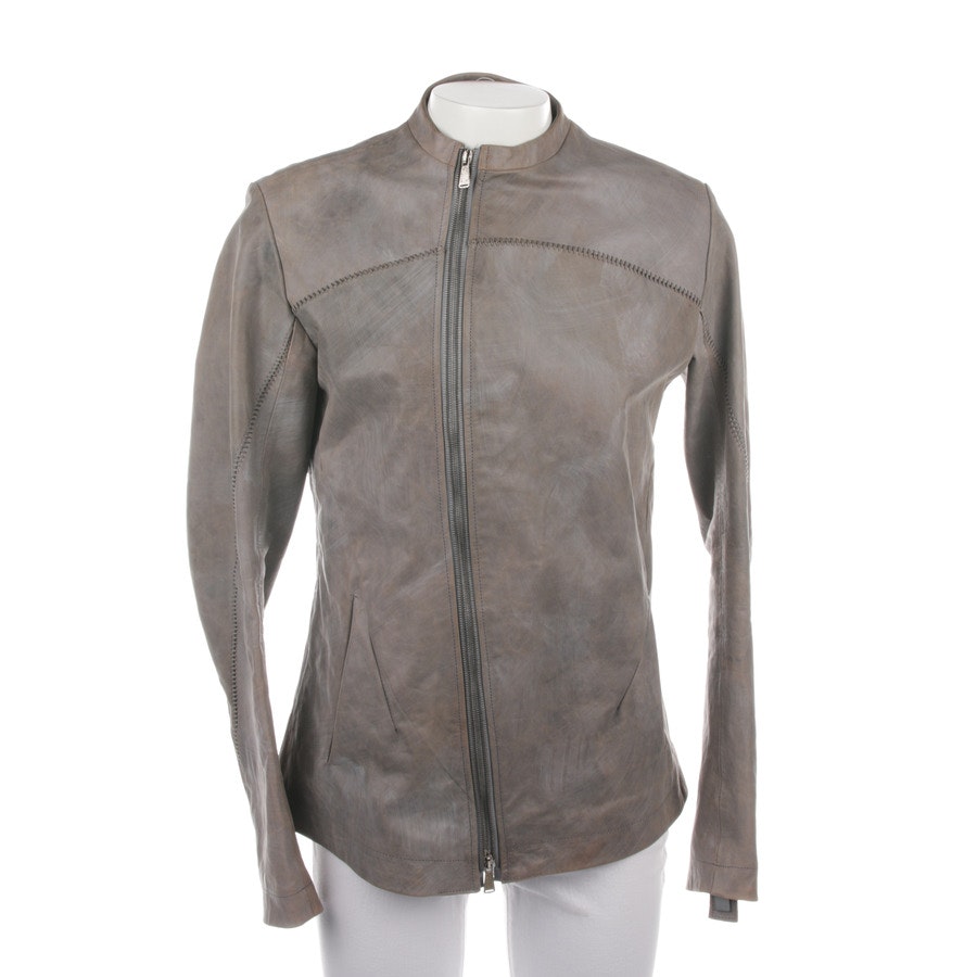 Leather Jacket from 10Sei0Otto in Gray size M New