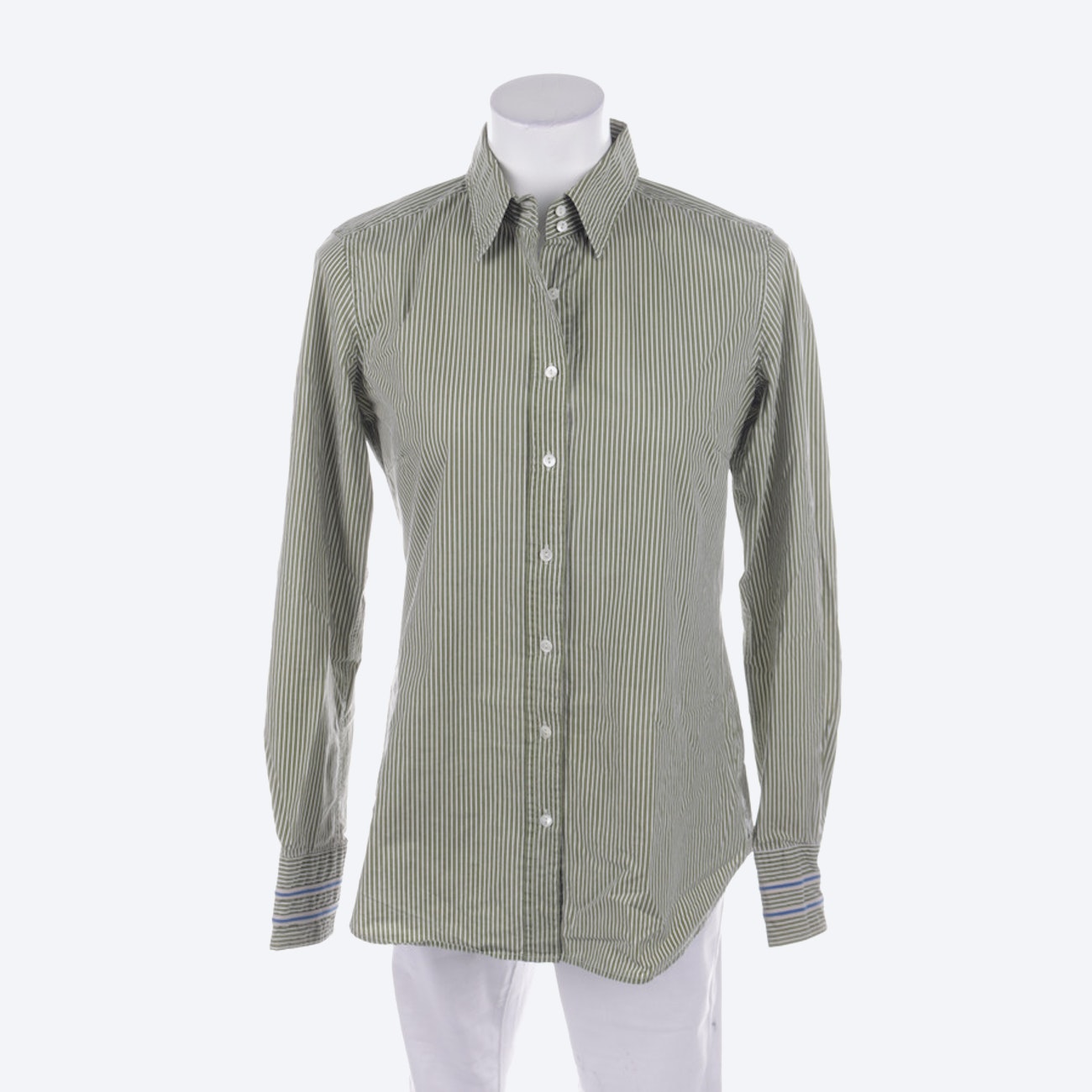 Image 1 of Shirt in 38 in color Green | Vite EnVogue