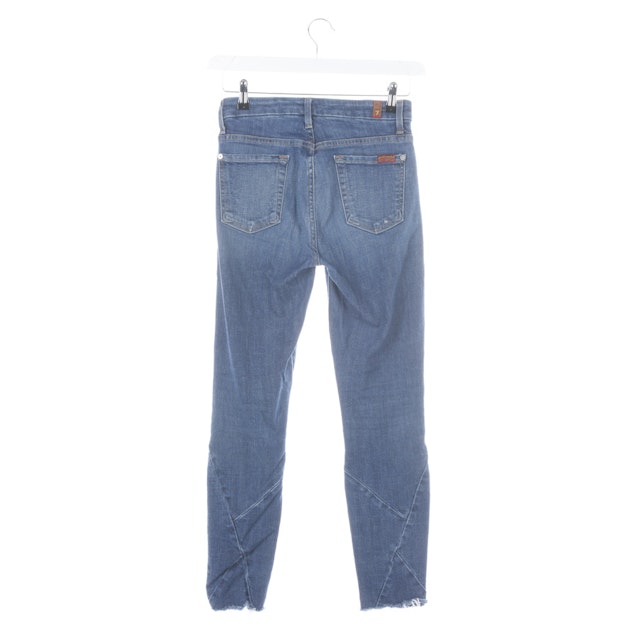 Skinny Jeans von 7 for all mankind in Blau Gr. W25 | Vite EnVogue