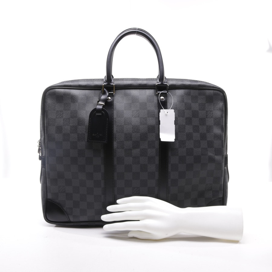 Laptop Bag from Louis Vuitton in Anthracite