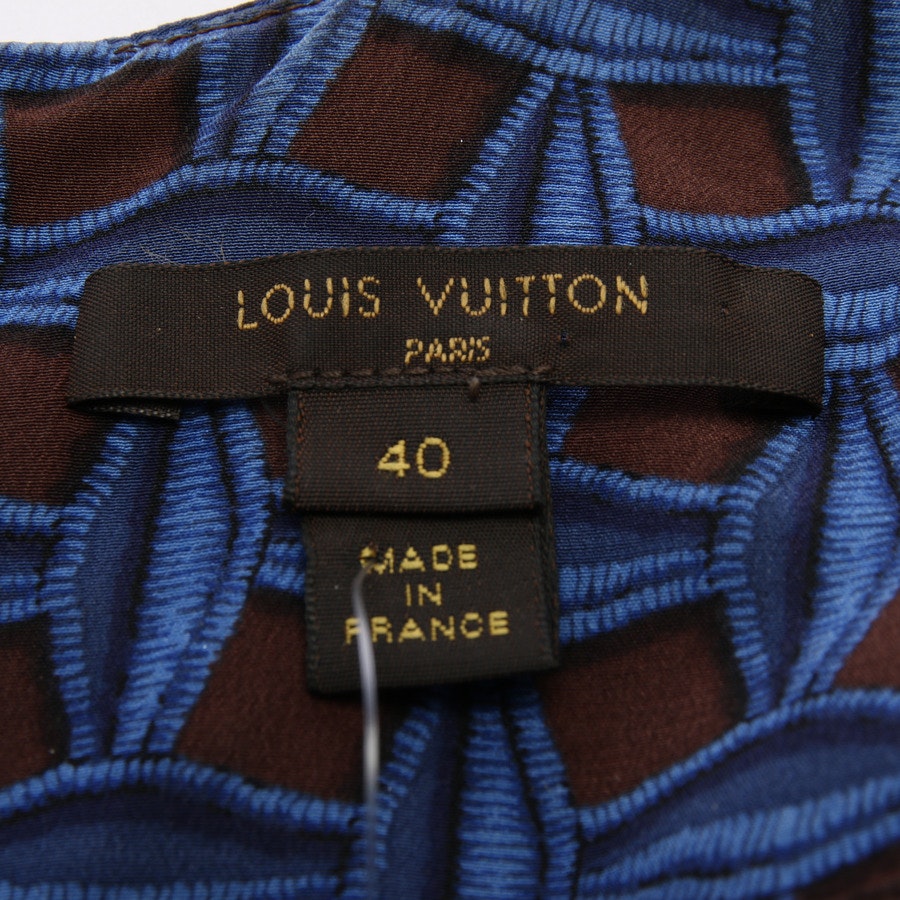 Dress from Louis Vuitton in Blue and Brown size 38 FR 40