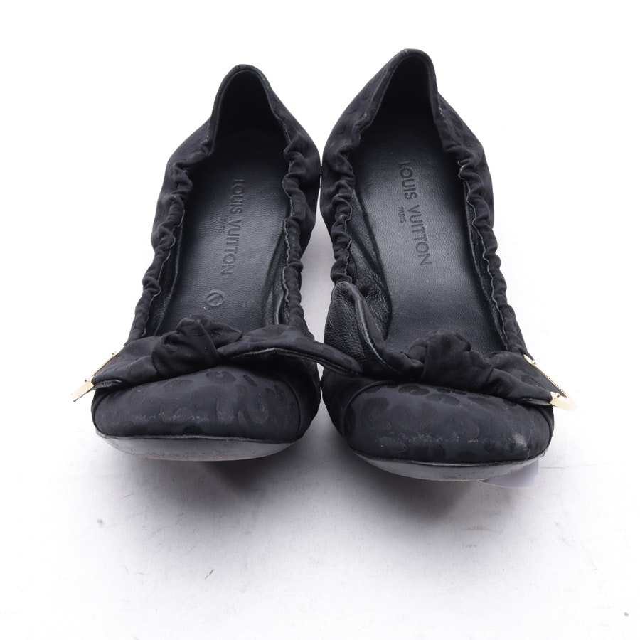 Ballet Flats from Louis Vuitton in Black size 37 EUR