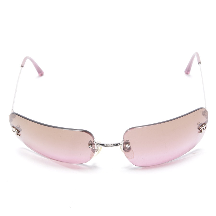 Sunglasses from Chanel in Silver and Pink 4017