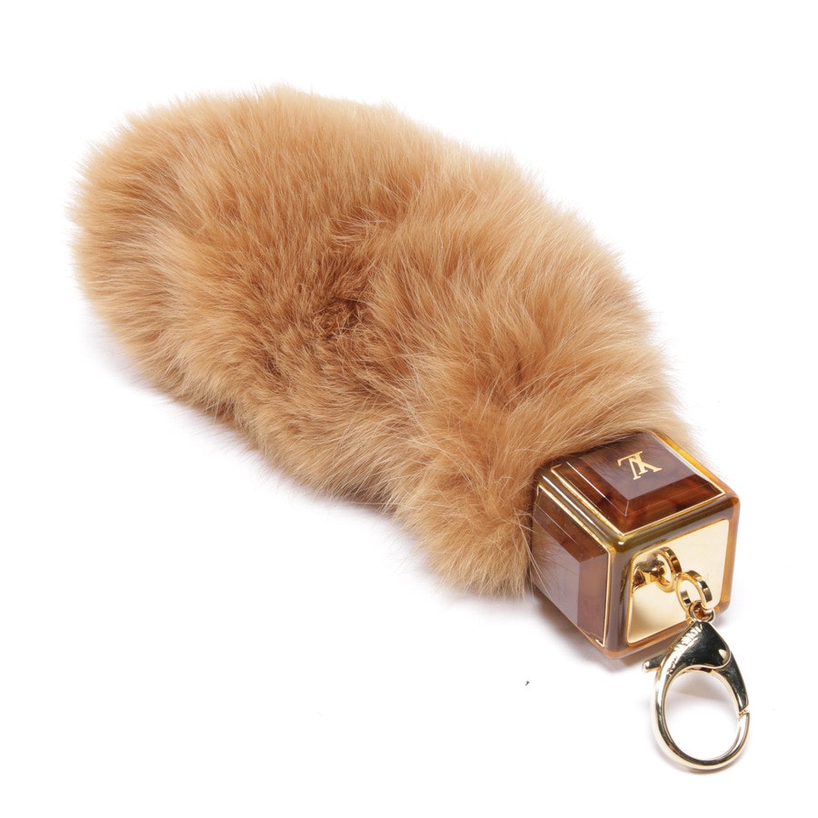 Key Chain from Louis Vuitton in Camel