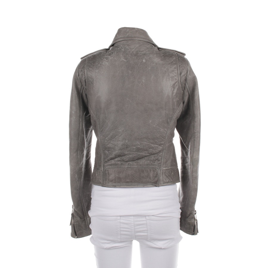 LeatherJacket from Balenciaga in Gray size 38 FR 40