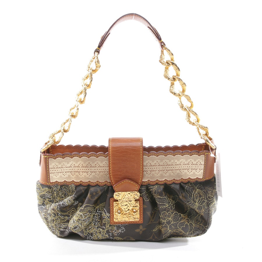 Shoulder Bag from Louis Vuitton in Brown and Gold