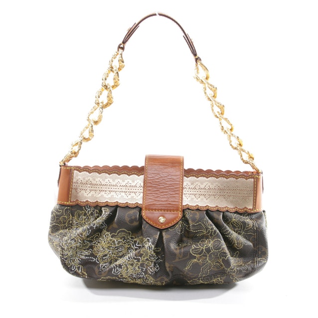 Shoulder Bag from Louis Vuitton in Brown and Gold | Vite EnVogue