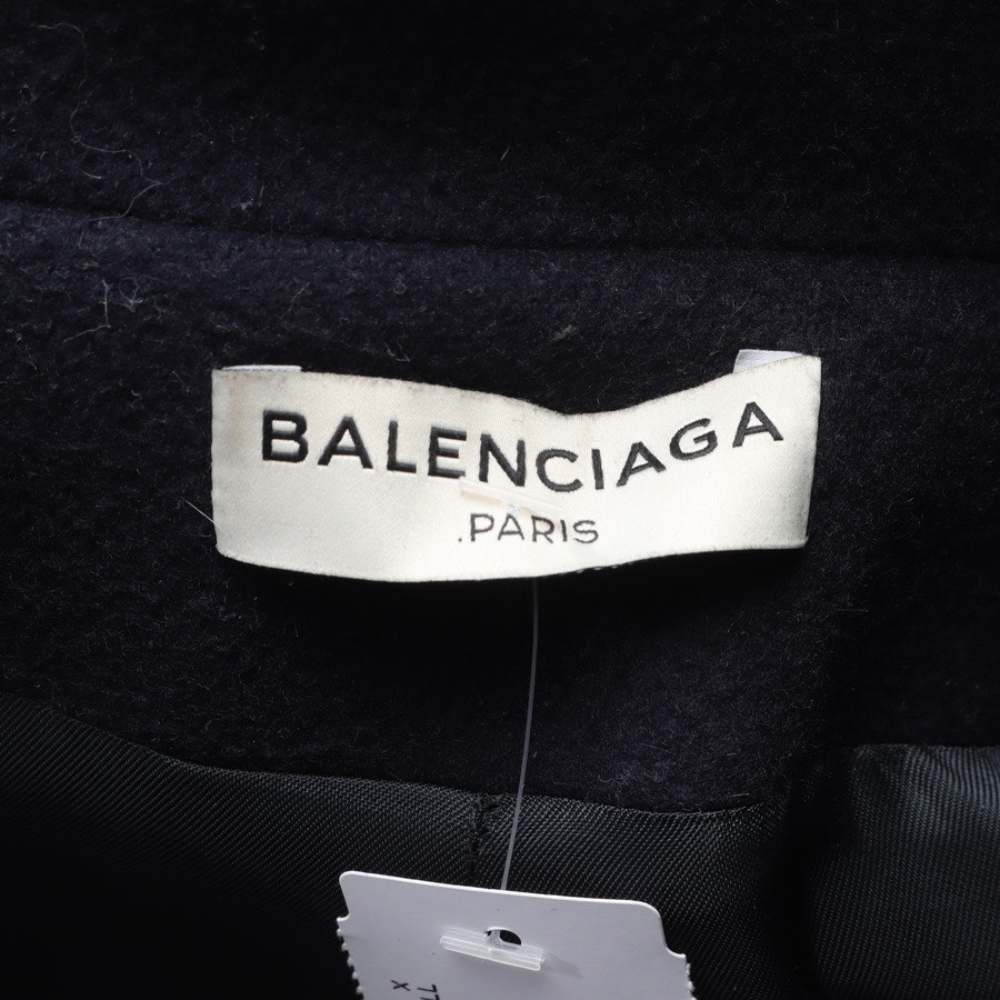 Between-seasons Coat from Balenciaga in Navy size 40 FR 42