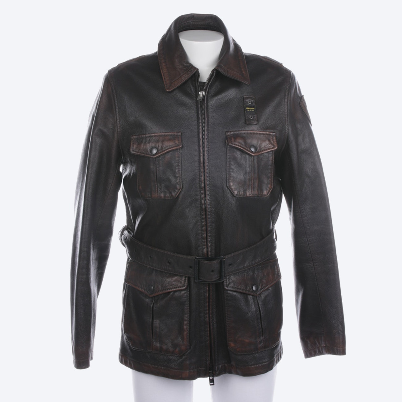 Image 1 of Leather Jacket from Blauer USA in Cognac size 2XL | Vite EnVogue