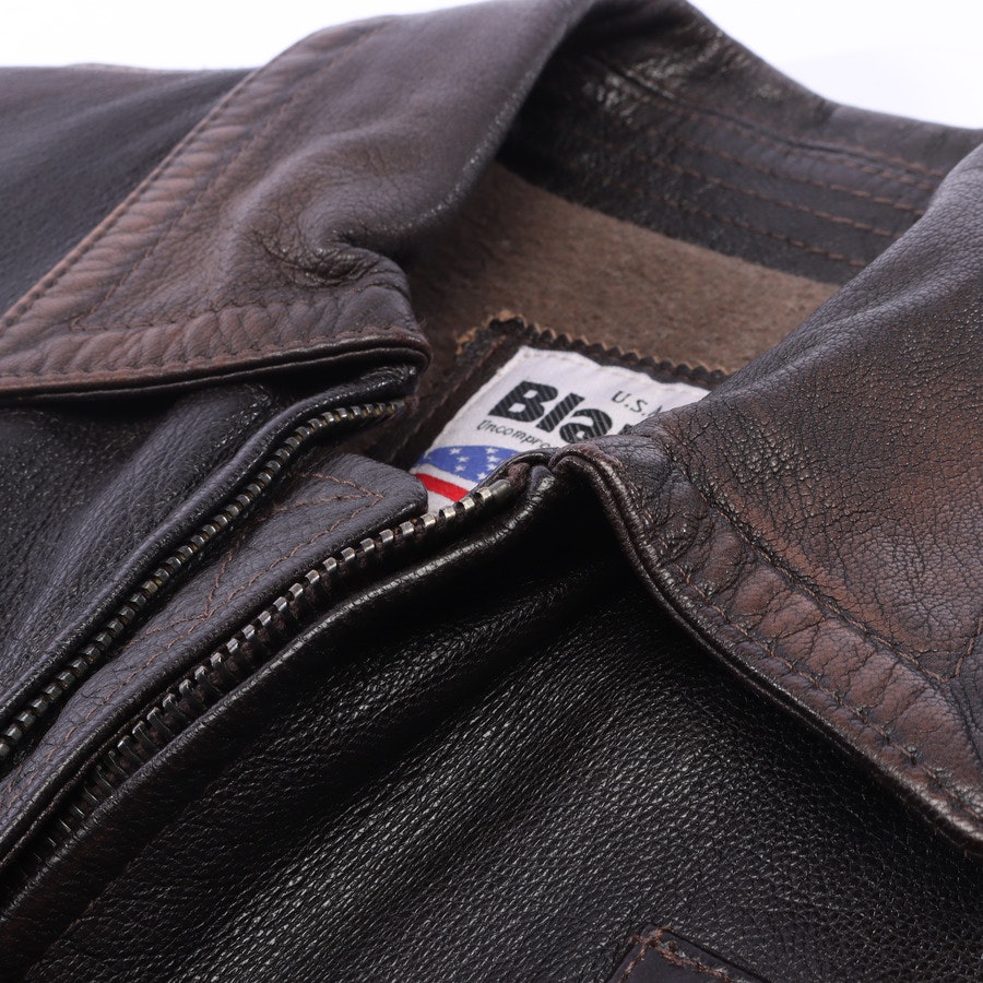 Leather Jacket from Blauer USA in Cognac size 2XL