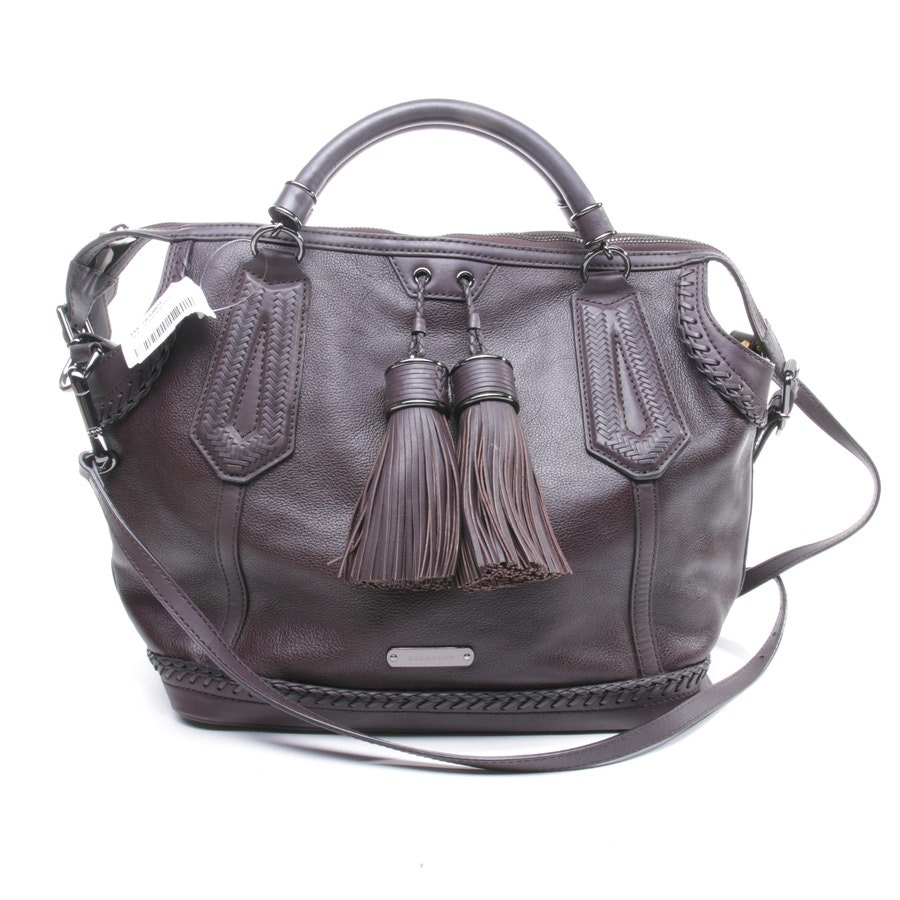 Handbag from Burberry in Mahogany Brown