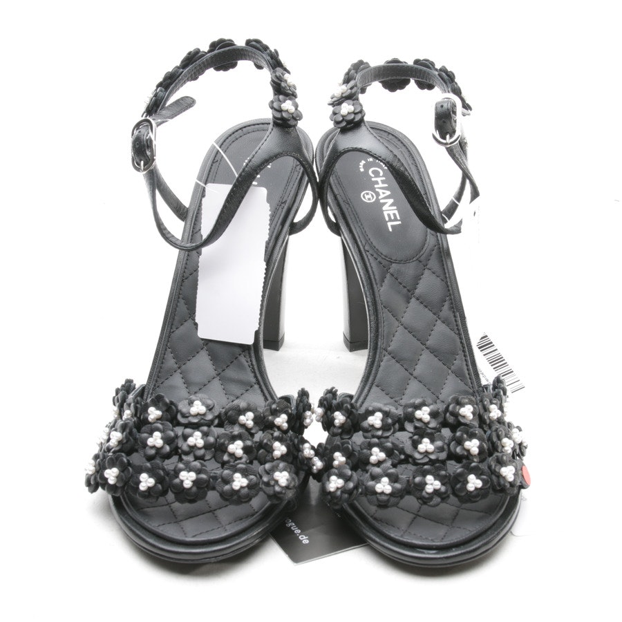 Heeled Sandals from Chanel in Black size 41 EUR New