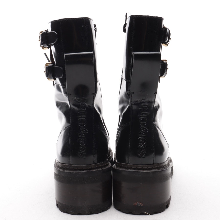 Biker Boots from See by Chloé in Black size 41 EUR