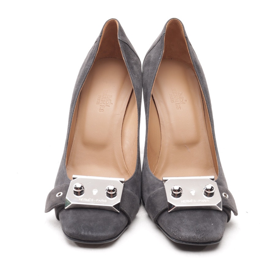 High Heels from Hermès in Anthracite size 38,5 EUR