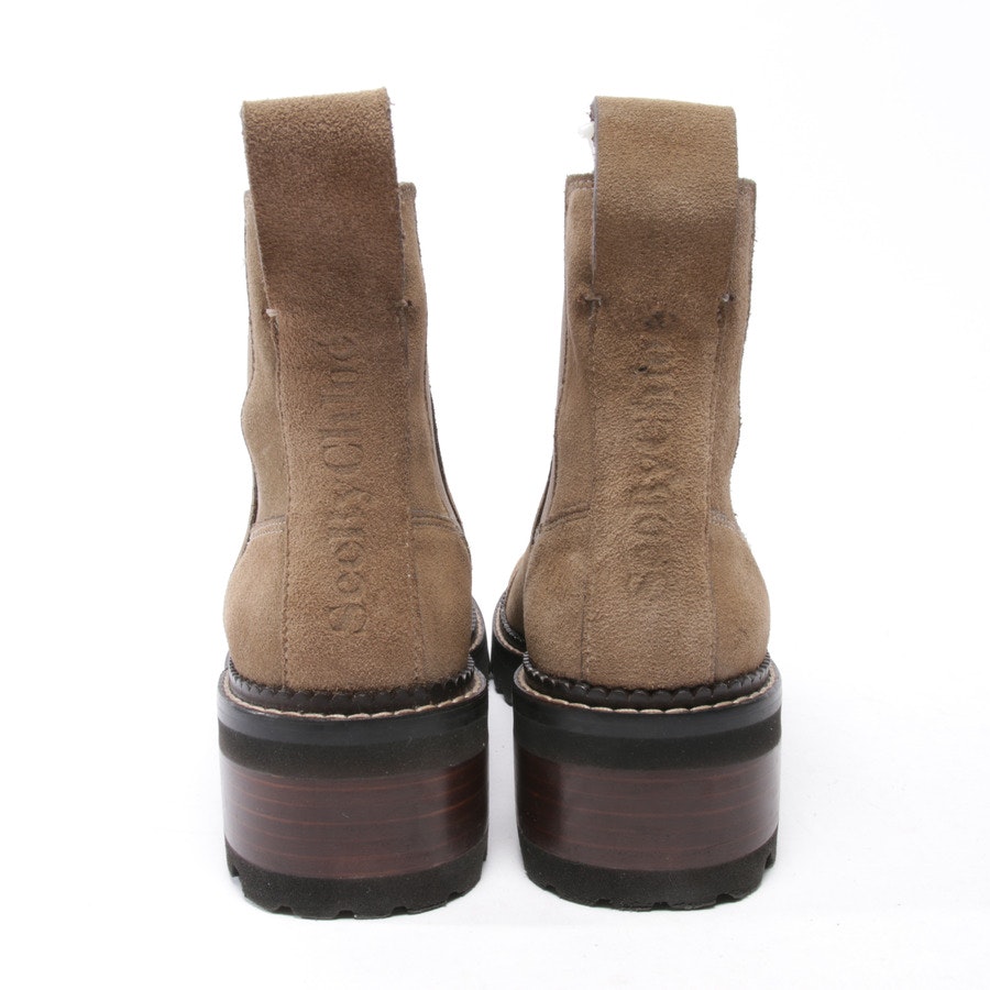 Ankle Boots from See by Chloé in Tan size 39 EUR