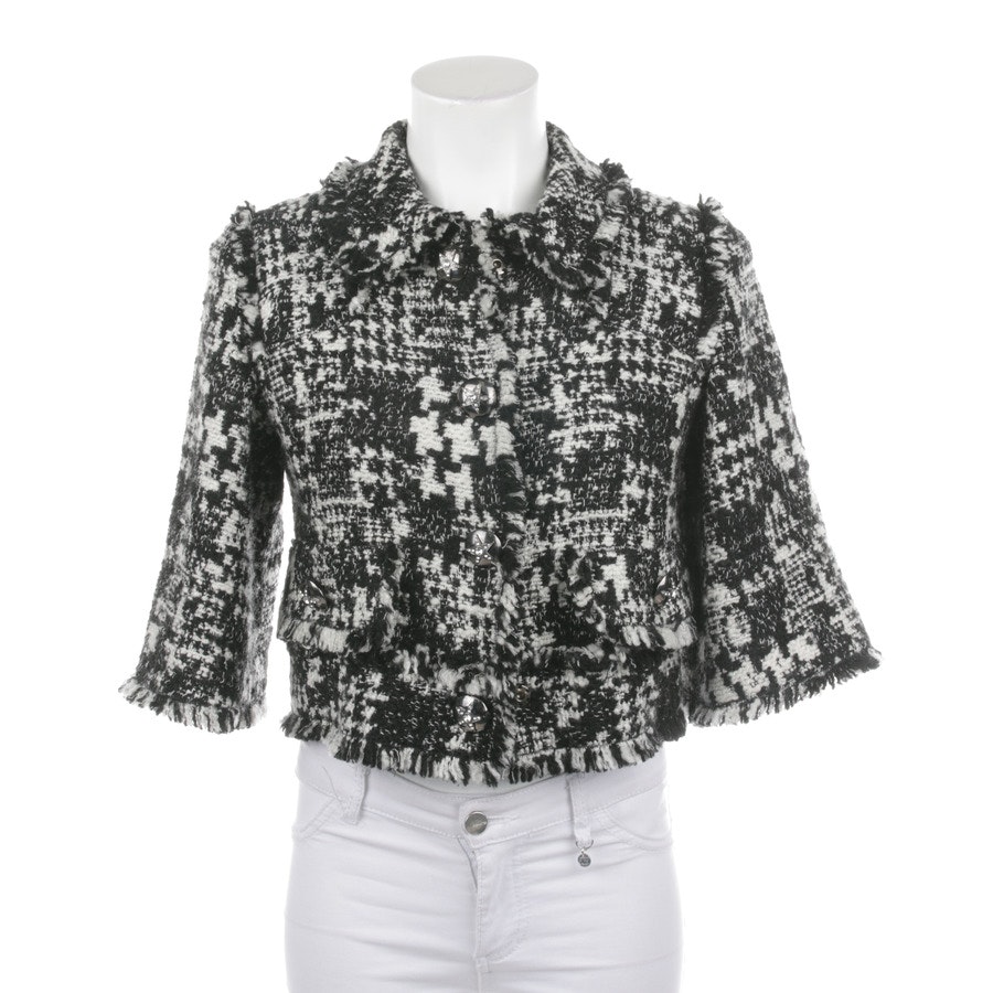 Between-seasons Jacket from Dolce & Gabbana in Black and White size 36 IT 42