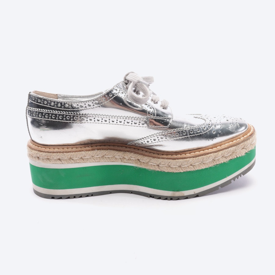 Buy Prada Lace-Up Shoes in Multicolored | Loafers at Vite EnVogue
