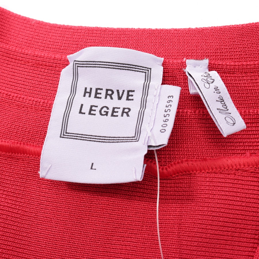 Blazer von Hervé Léger in Rot Gr. L