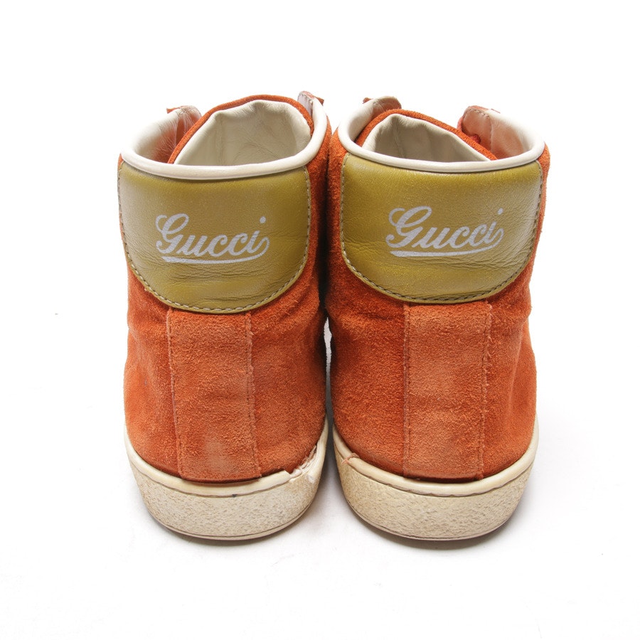 High-Top Sneakers from Gucci in Orangered size 39,5 EUR