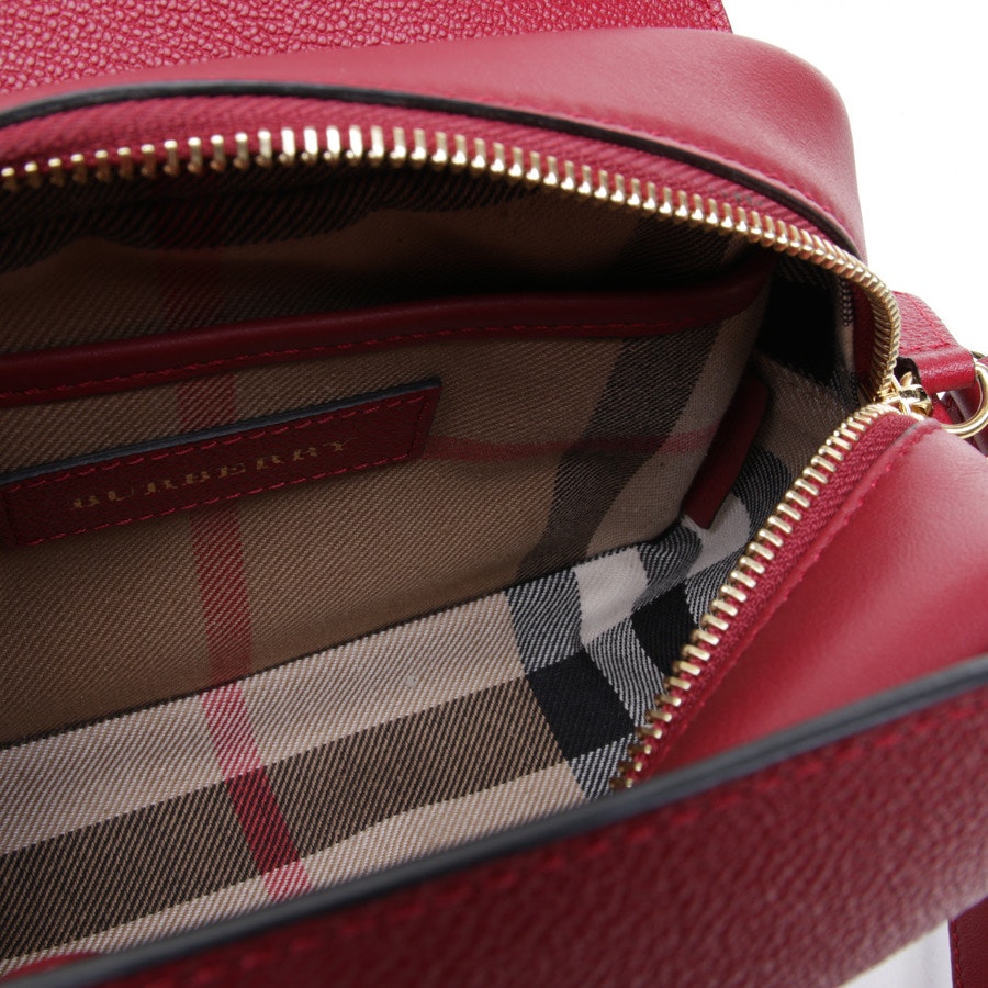 Shoulder Bag from Burberry in Dark red