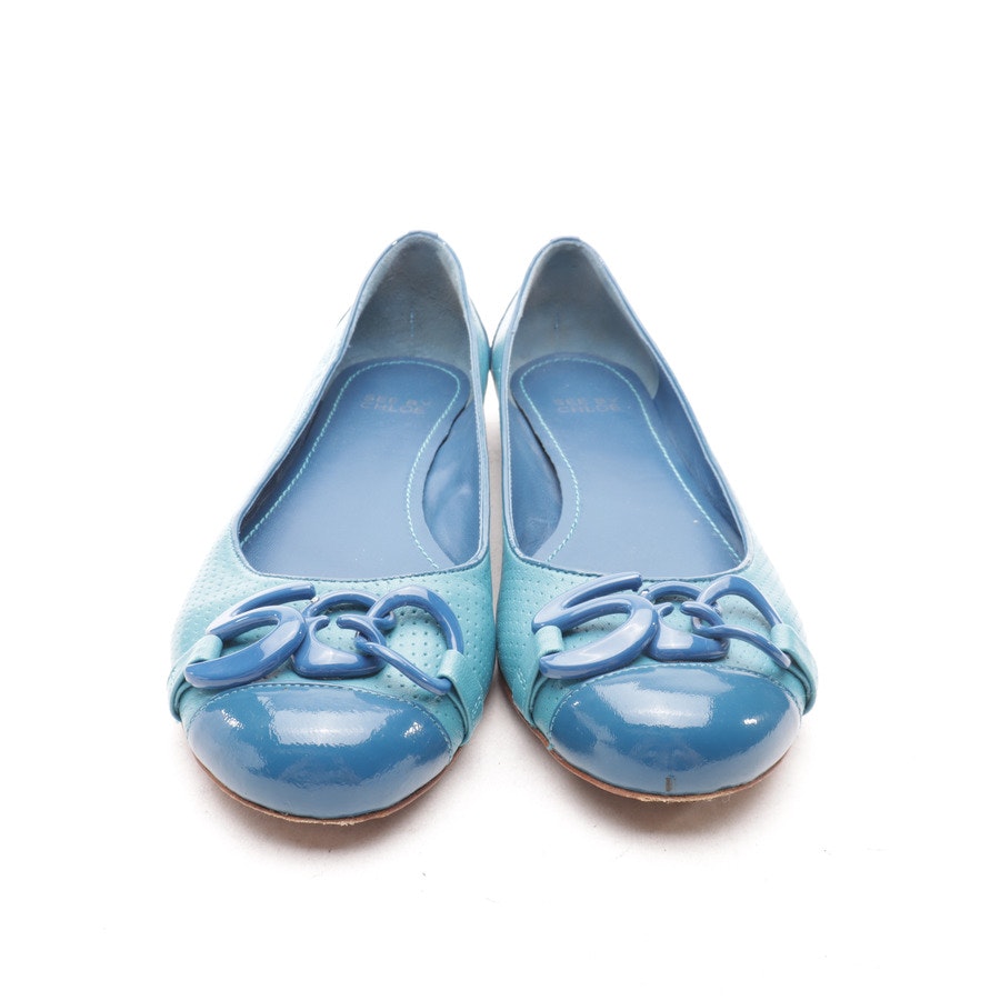 Ballet Flats from See by Chloé in Blue size 39 EUR