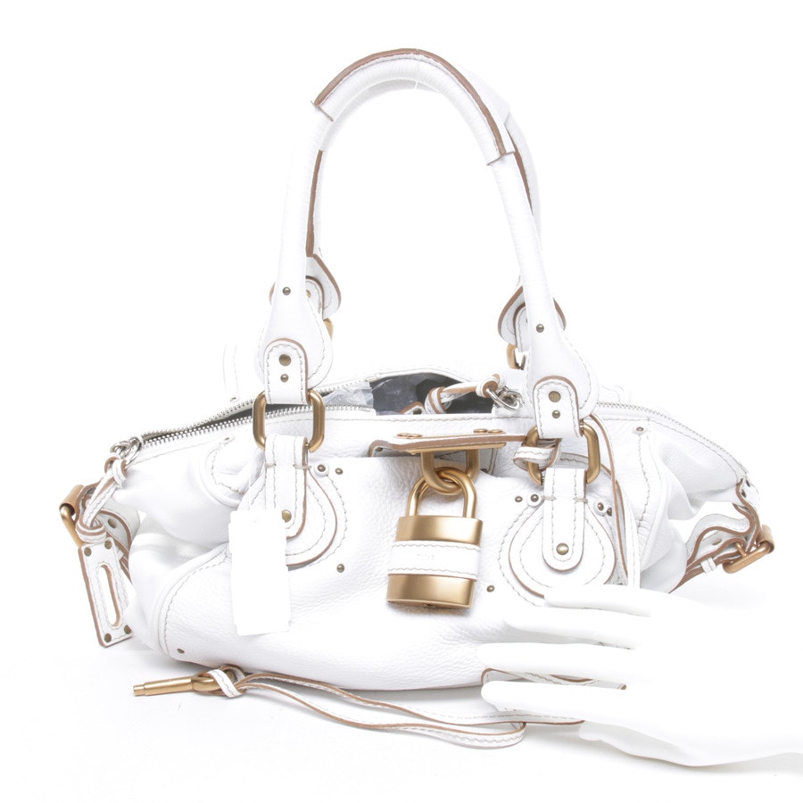 Handbag from Chloé in White Paddington
