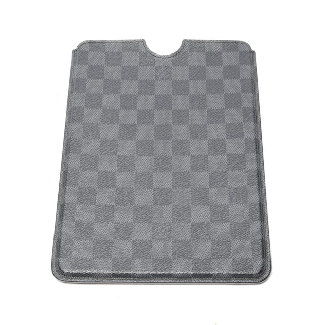 Image 1 of iPad Case from Louis Vuitton in Gray and Black | Vite EnVogue
