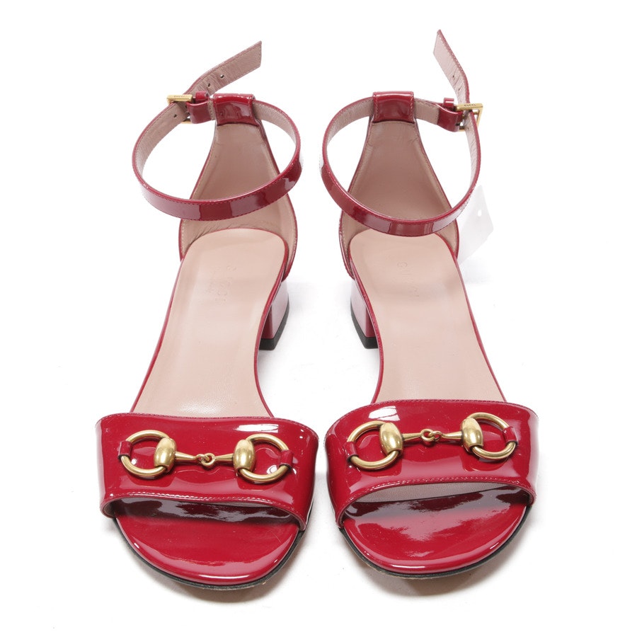 Heeled Sandals from Gucci in Dark red size 36 EUR