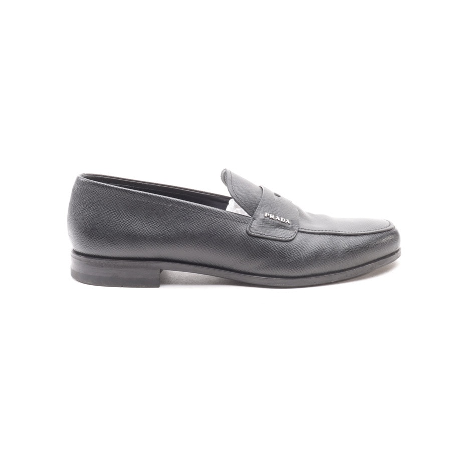 Loafers from Prada in Black size 44 EUR UK 10