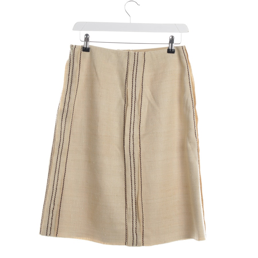 Silk Skirt from Prada in Beige size 36 IT 42