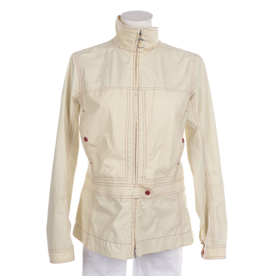 Summer Jacket from Prada Linea Rossa in Beige and Bordeaux size 40 IT 46