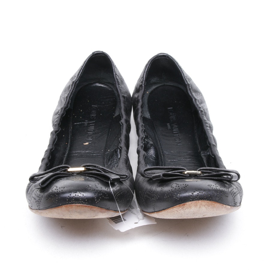 Ballet Flats from Louis Vuitton in Black size 37 EUR