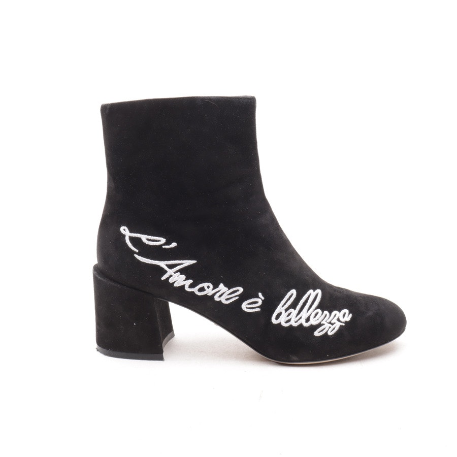 Ankle Boots from Dolce & Gabbana in Black and White size 39 EUR