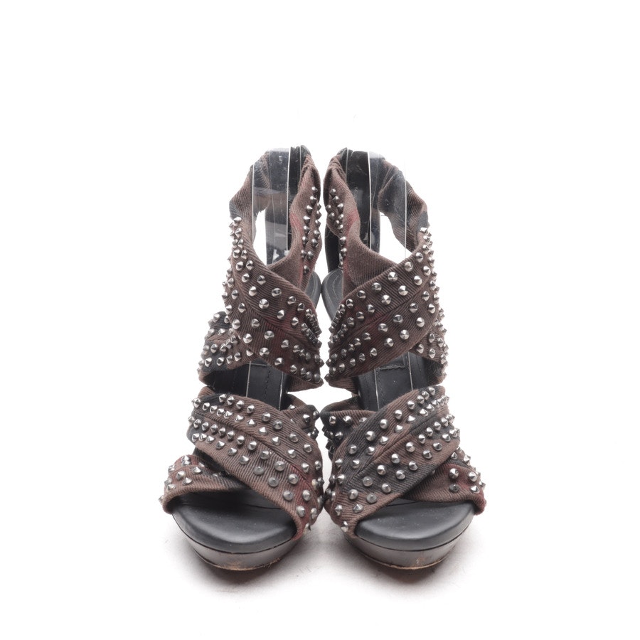 Heeled Sandals from Burberry Prorsum in Dark brown size 36 EUR