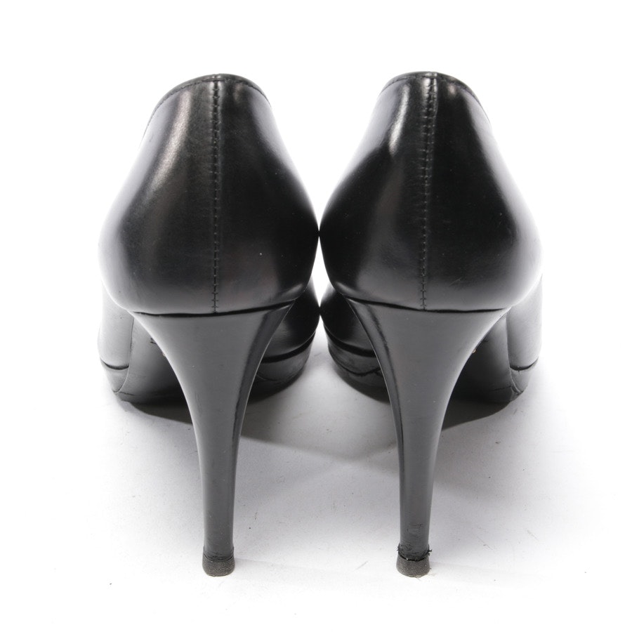 Peep Toes from Prada in Black size 39 EUR