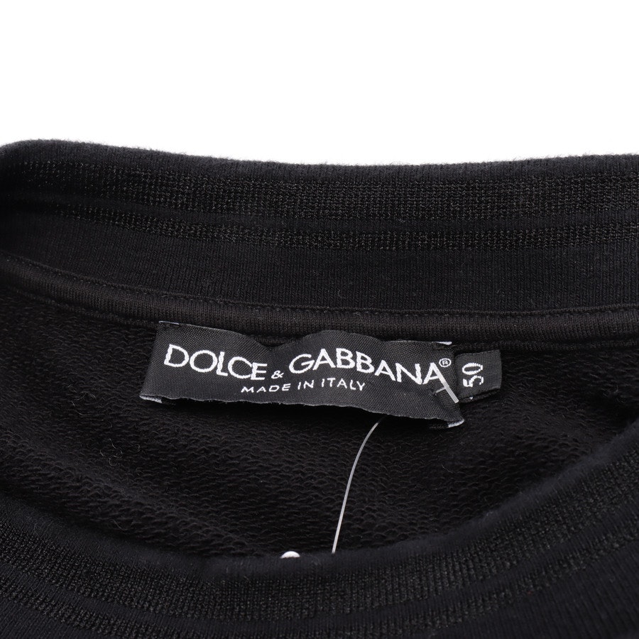 Sweatshirt from Dolce & Gabbana in Black and Gold size 50