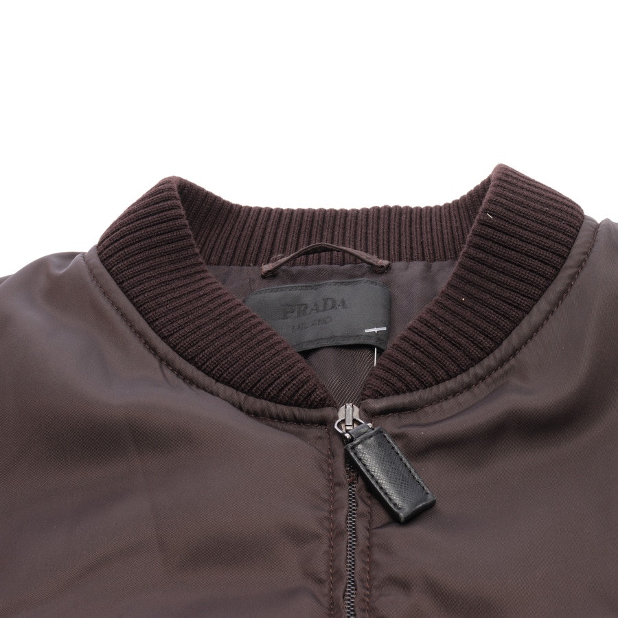 Between-seasons Jacket from Prada in Dark brown size 58