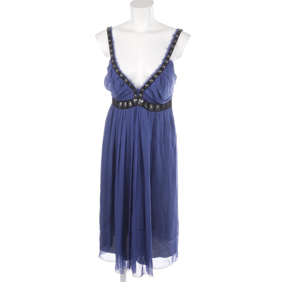 Image 1 of Silk Dress in 40 in color Blue | Vite EnVogue