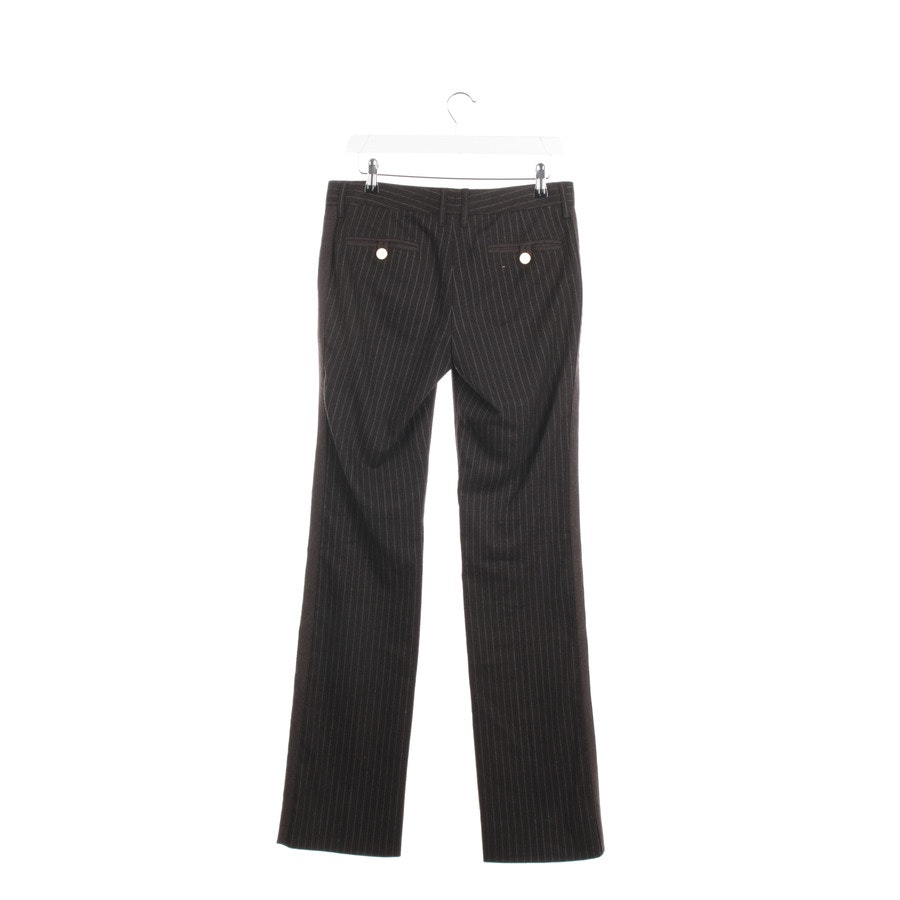 Trousers from Dolce & Gabbana in Anthracite and White size 36 IT 42