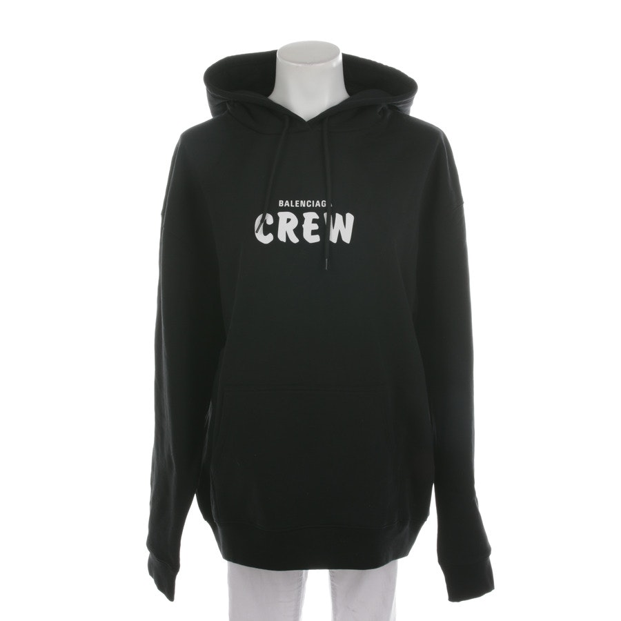 Hooded Sweatshirt from Balenciaga in Black and White size XS