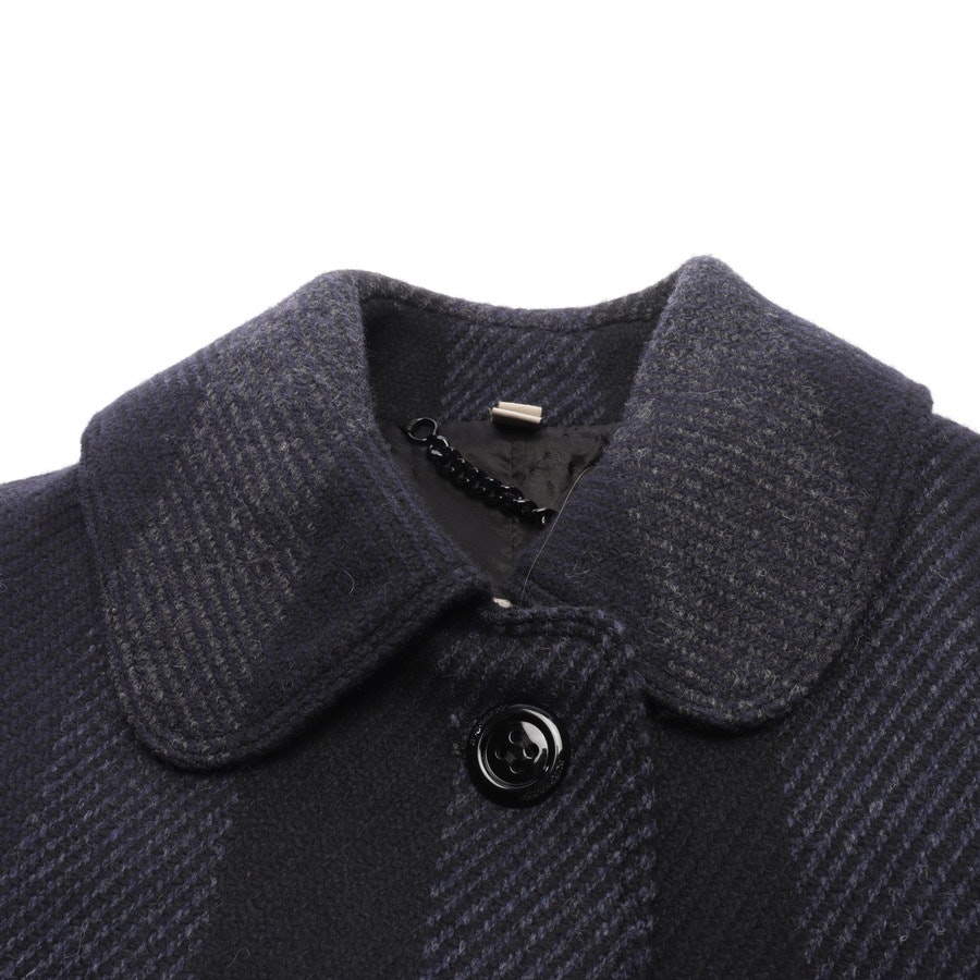 Wool Coat from Burberry London in Darkblue and Black size 30 UK 4