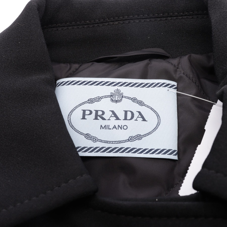 Between-seasons Coat from Prada in Black size 32 IT 38