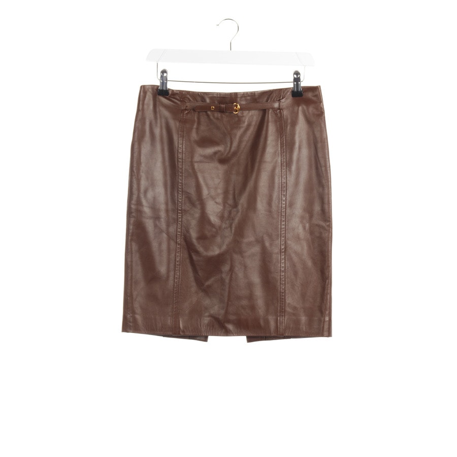 Leather Skirt from Gucci in Cognac size 34 IT 40