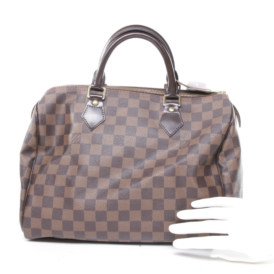 Handbag from Louis Vuitton in Brown Speedy 30 Damier
