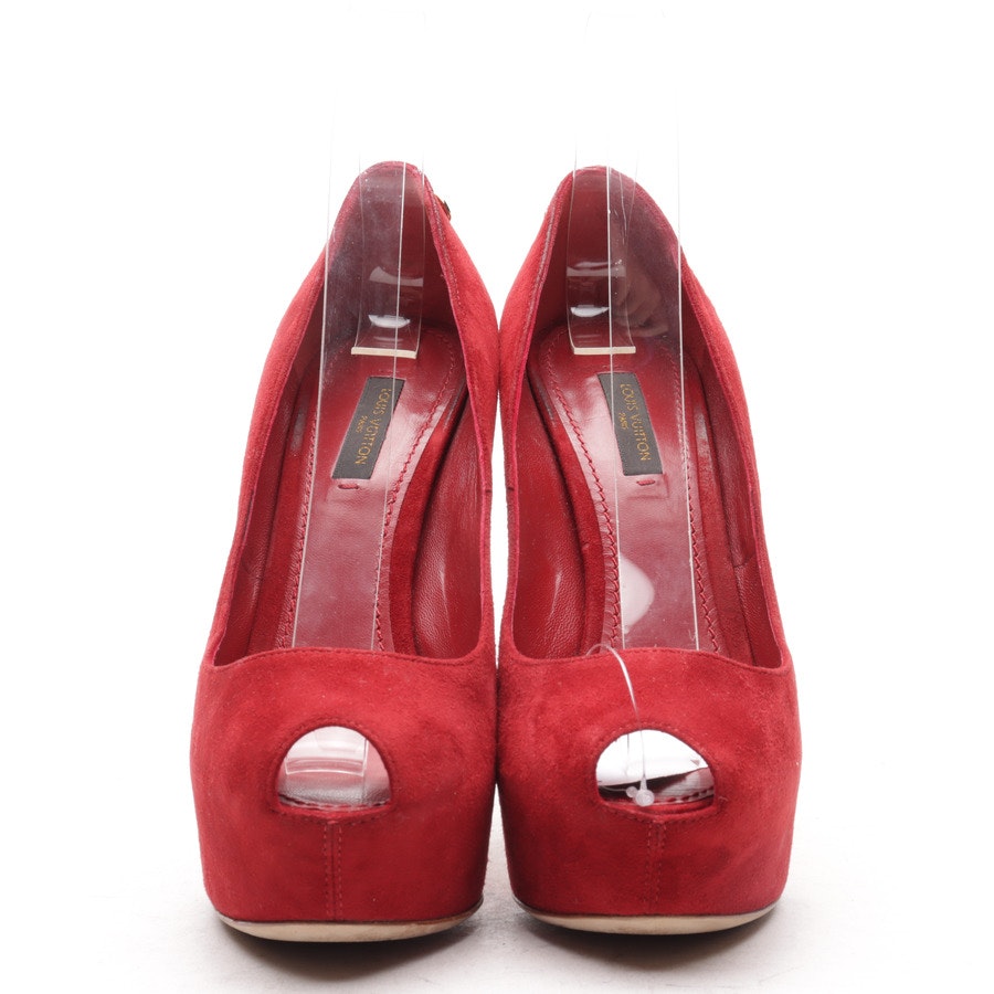Peep Toes from Louis Vuitton in Red size 37 EUR